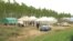 Палаточный городок в Оренбургской области России
