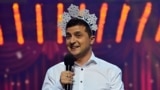 UKRAINE – Actor Volodymyr Zelensky during the shooting of the program «Evening Kyiv». Kyiv, December 11, 2016