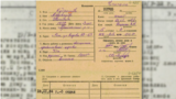 Latvia KGB archive Kudryashov agent card