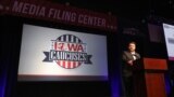 Iowa Democratic Party Chair Troy Price speaks ahead of the Iowa Caucus results announcement in Des Moines, Iowa, U.S., February 4, 2020