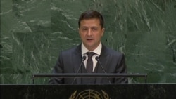 Владимир Зеленский впервые выступил в ООН