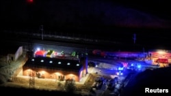 Испания, место столкновения поездов