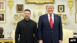 Дональд Трамп и Владимир Зеленский