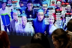 Демонстрационный экран технологии распознавания лиц на выставке Digital China в провинции Фуцзянь в мае 2019 года. Фото: Reuters
