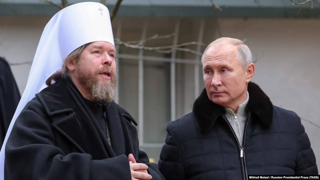 Митрополит Тихон (Шевкунов) и Владимир Путин