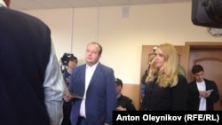 Георгий Албуров в зале суда во Владимира 26 марта 2015 года 