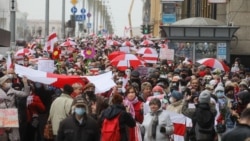 Марш пенсионеров в Минске, 2 ноября 2020 года