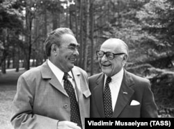 Арманд Хаммер и Леонид Брежнев, 1978 год