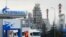 RUSSIA -- A view of the Gazprom Neft fuel filling station by the Afipsky Oil Refinery in the Severskaya District, in the Krasnodar region, April 21, 2020