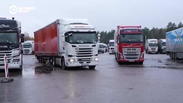 Очередь на белорусско-польской границе выросла в шесть раз после закрытия границы Литвы и Беларуси