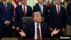 Президент США Дональд Трамп в Белом доме, 24 июля 2026 года