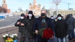В Москве почтили память Бориса Немцова, убитого шесть лет назад