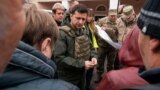 Владимир Зеленский в Золотом-4 Луганской области, 26 октября 2019 года 