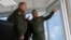 Министр обороны России Сергей Шойгу, на учениях в Крыму, 22 апреля 