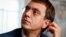 UKRAINE -- Ukrainian Infrastructure Minister Volodymyr Omelyan looks on before a court hearing as he is under investigation by anti-corruption detectives on suspicion of illegal enrichment in Kyiv, September 14, 2018
