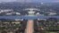 Australia - The Helicopter View of Canberra - the capital of Australia, - UNDATED.