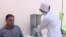 Turkmenistan. Medicine equipment. Medical staff. Doctor. Videograb from Turkmen TV program "Altyn Asyr" from July 13, 2020