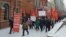 Протест против возможной передачи Курильских островов Японии в Хабаровске