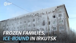 Frozen Families, Ice-Bound In Irkutsk