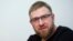 RUSSIA -- USA Really editor Aleksandr Malkevich speaks during his interview to the Associated Press in Moscow, November 1, 2018