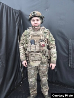 Георгий Кочкин на базе в поселке Мулино