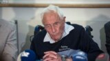 SWITZERLAND -- Australian scientist David Goodall attends a press conference on the eve of his assisted suicide in Basel, May 9, 2018