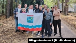 Российские военнослужащие, участвовавшие в оккупации Украины, после реабилитации в военном санатории "Лепель" в сентябре 2025 года