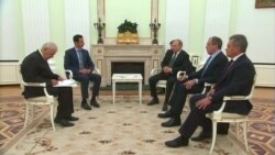 Башар Асад провел в Москве переговоры с Владимиром Путиным