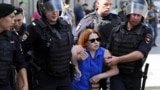 Задержания на акции протеста в Москве 27 июля 2019 года