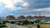 Вид на Запорожскую АЭС. 2019 год