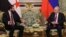 Ахмед Хусейн аш-Шараа и Владимир Путин в Кремле, октябрь 2025 года