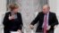 RUSSIA -- Central Election Commission (CEC) chief Ella Pamfilova and Russian President Vladimir Putin attend an event marking the 25th anniversary of Russia's electoral system, at the Kremlin in Moscow, October 30, 2018