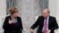 Глава ЦИК РФ Элла Памфилова и Владимир Путин в Кремле. 2018 год