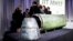 NETHERLANDS – A part of the BUK-TELAR rocket that was fired on the MH17 flight is displayed on a table during the persconference of the Joint Investigation Team (JIT), in Bunnik on May 24, 2018