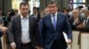 Sadyr Japarov, Sooronbai Jeenbekov Kyrgyzstan-Bishkek October 16, 2020