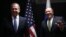 FINLAND -- U.S. Secretary of State Mike Pompeo (R) and Russian Foreign Minister Sergei Lavrov meet on the sidelines of the Arctic Council Ministerial Meeting in Rovaniemi, May 6, 2019