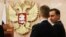 RUSSIA -- Judge Nikolai Romanenkov (L) of the Supreme Court attends a hearing on an appeal by Russian opposition leader Alexei Navalny against a decision to bar him from taking part in the 2018 presidential election in Moscow, Russia December 30, 2017