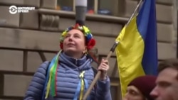 Украинский флаг над Нью-Йорком: мэр Эрик Адамс поднял его лично, чтобы показать солидарность города 