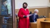 An administrative court case against former municipal deputy Yulia Galyamina in Veliky Novgorod. May 24, 2021. Photo: Alexey Sabelsky