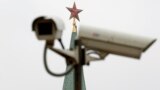 Russia -- A CCTV camera is installed near a Kremlin Tower in central Moscow, March 4, 2015