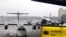 Germany -- Passenger planes stand on the apron of the airfield at Berlin-Tempelhof airport in Berlin, 29Oct2008