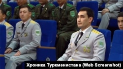 Сердару Бердымухамедову в 2017 году его отец и президент Туркменистана Гурбангулы Бердымухамедов вручил медаль "Мяликгулы Бердымухамедов", учрежденную в честь дедушки награжденного