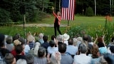 Wolfeboro, New Hampshire, U.S. - Senator Elizabeth Warren / 2020 Democratic U.S. presidential candidate and U.S. Senator Elizabeth Warren (D-MA) speaks to voters at a campaign house party in Wolfeboro, New Hampshire, U.S., August 14, 2019. REUTERS/Elizabe