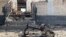 Kyrgyzstan. Consequences of the conflict on the Kyrgyz-Tajik border. The villages of Maksat and Arka in the Batken region. May 2, 2021.