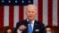U.S. President Joe Biden addresses to a joint session of Congress in the House chamber of the U.S. Capitol in Washington, U.S., April 28, 2021.