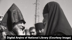 Грузинский патриарх Илия II и армянский католикос Гарегин II