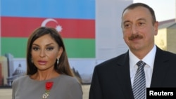 Президент Ильхам Алиев с женой Мэхрибан