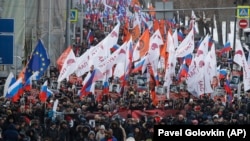 Марш Бориса Немцова в Москве, 25 февраля 2018 года