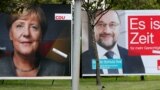 Ангела Меркель и Мартин Шульц – кандидаты в канцлеры от двух основных партий