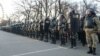 Милиция разогнала митинг в Бишкеке при помощи водомета, слезоточивого газа и собак